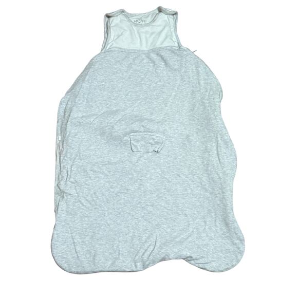 Baby Mori Clever Year Round Sleep Sack 1.5 TOG Grey White 0-2Y - Picture 1 of 5